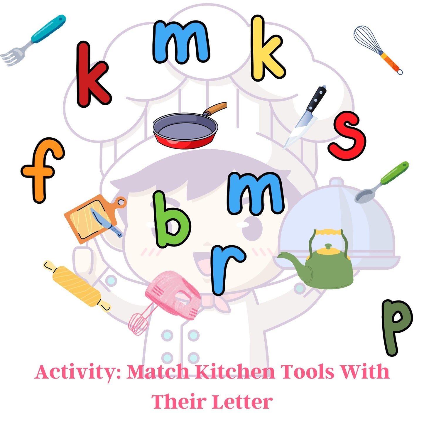 Kids Digital Activity Book with Coloring, Puzzles, and Writing About Fruits, Veggies, and Sweet Treats/Busy Book